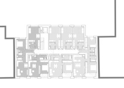 Půdorys typického podlaží