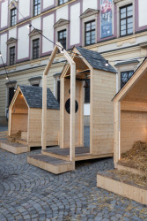 Zvon přání (Consequence forma architects, dětská vesnička v Brně)