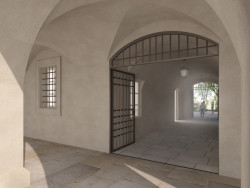 Vizualizace rekonstrukce - průjezd