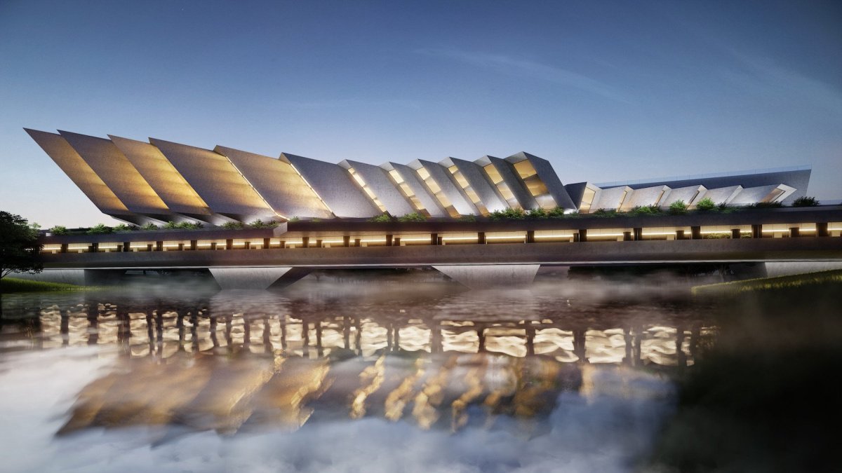 Vize architekta Jaromíra Pizingera o obytném mostě na místě Libeňského mostu v Praze.