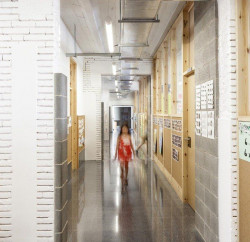 Škola v Barceloně od Harquitectes