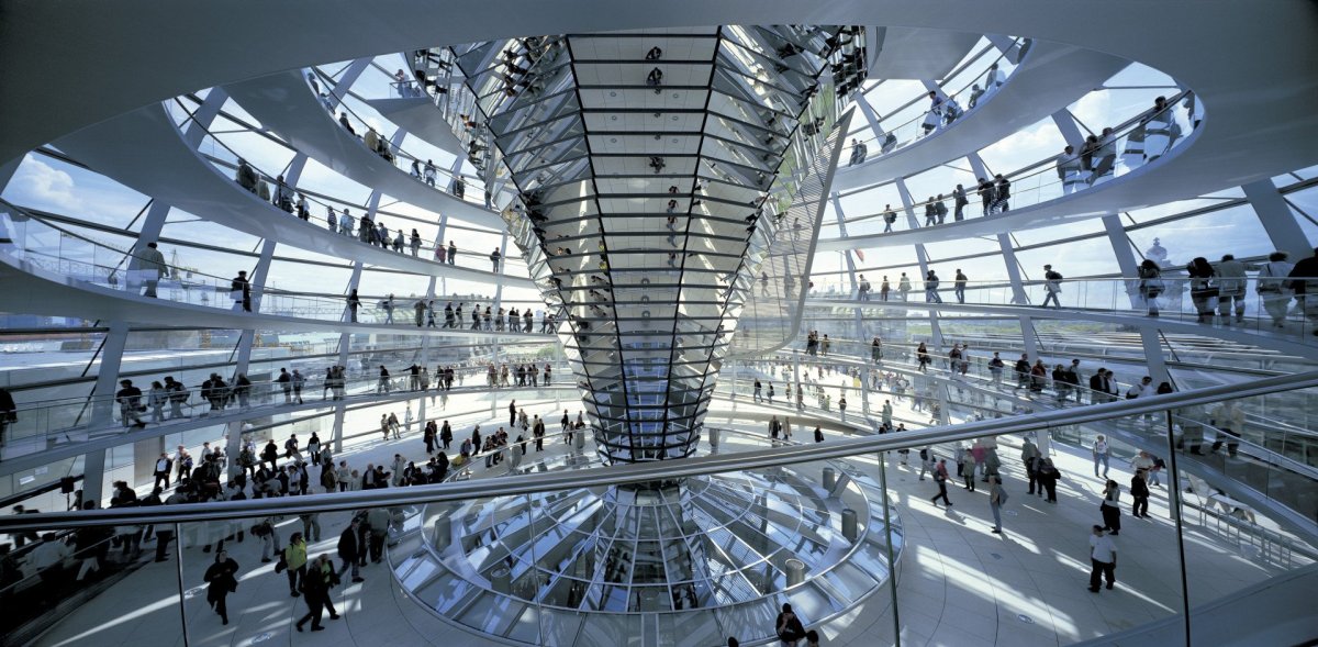 Reichstag - Nová budova parlamentu v Berlíně