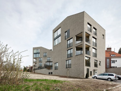 Bytový dům „Panna a Baba“ v pražských Strašnicích od studia m4 architekti, realizace 2020