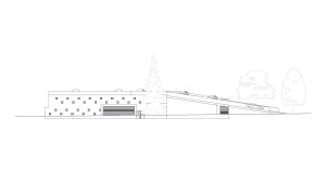 Administrativní budova ve Strančicích, severní pohled, Architektura s.r.o.