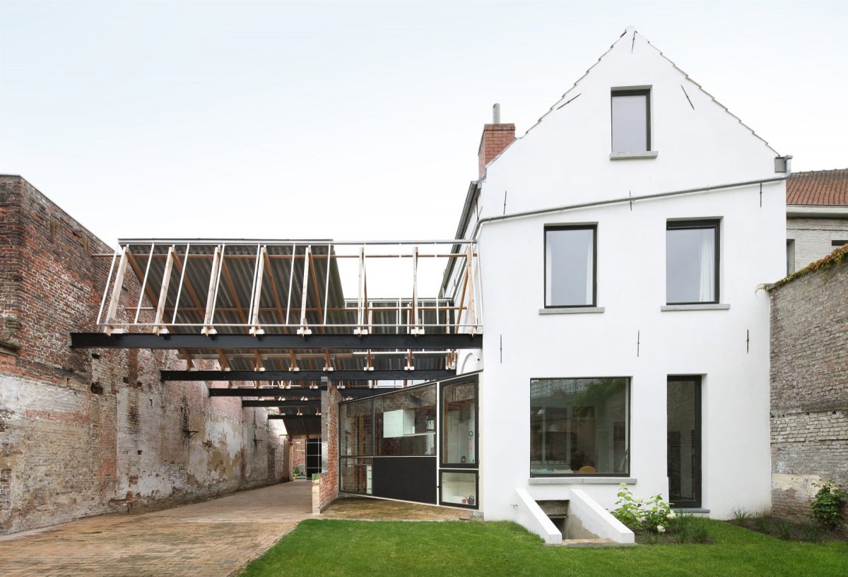 Rodinný dům Sanderswal v Bruselu, architecten de vylder vinck taillieu, 2013