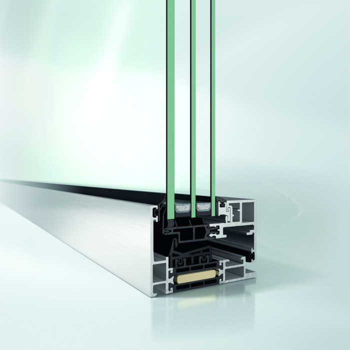Okenní systémy Schüco AWS 75 PD.SI - detail