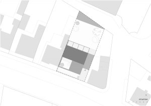 Rodinný dům ve Zlíně, NOVÝ architekti / Jindřich Nový, Markéta Strnková, Eva Ličmanová, situace