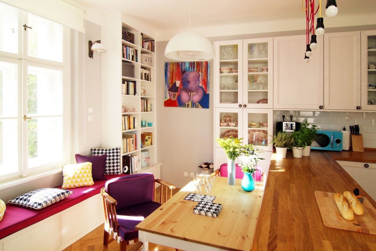 studio29, Barevný byt na Žižkově – foto
