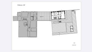 Mateřská školka v Nekoři, půdorys 1NP, MOLO ARCHITEKTI, zdroj : MOLO ARCHITEKTI