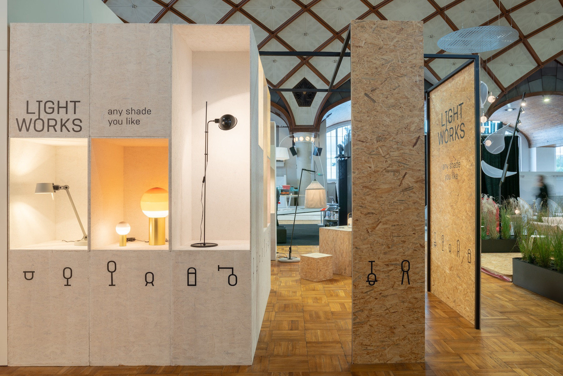 Svítidla Light Works na Designbloku 2018.