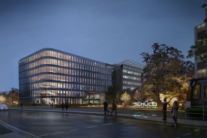 Návrh nové centrály firmy Schüco, 3XN