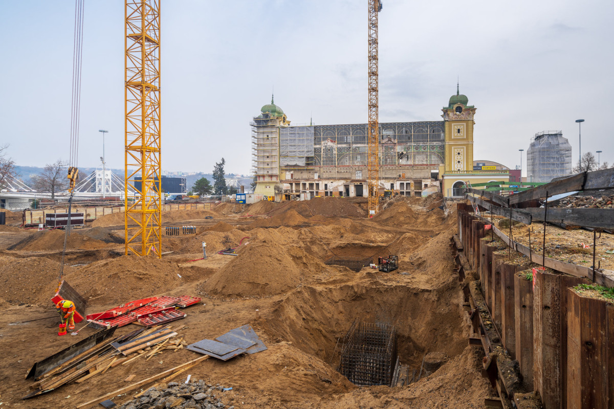 Rekonstrukce Výstaviště – jaro 2022