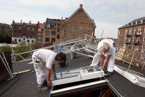 Osram House, proces renovace, TEGNESTUEN T-PLUS