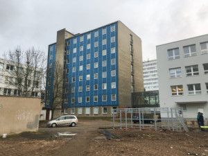 Dopravní fakulta Jana Pernera Univerzity Pardubice. Původní stav.