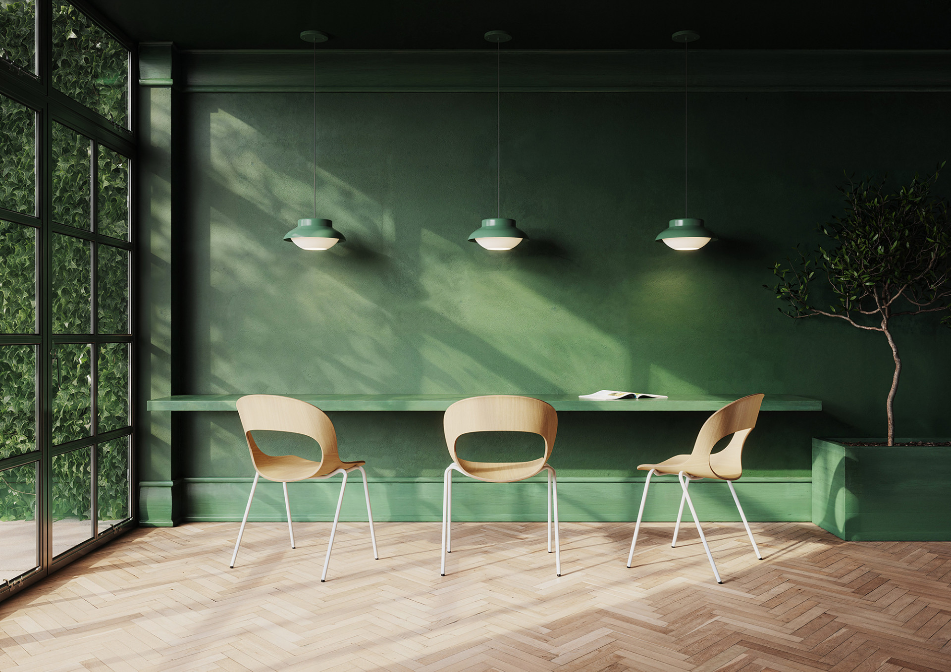 Židle Lotus se skvěle hodí do kaváren, bister, restaurací i kancelářských prostor.