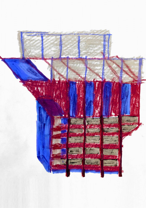 Dostavba kostela Panny Marie Sněžné, Miroslav Pazdera