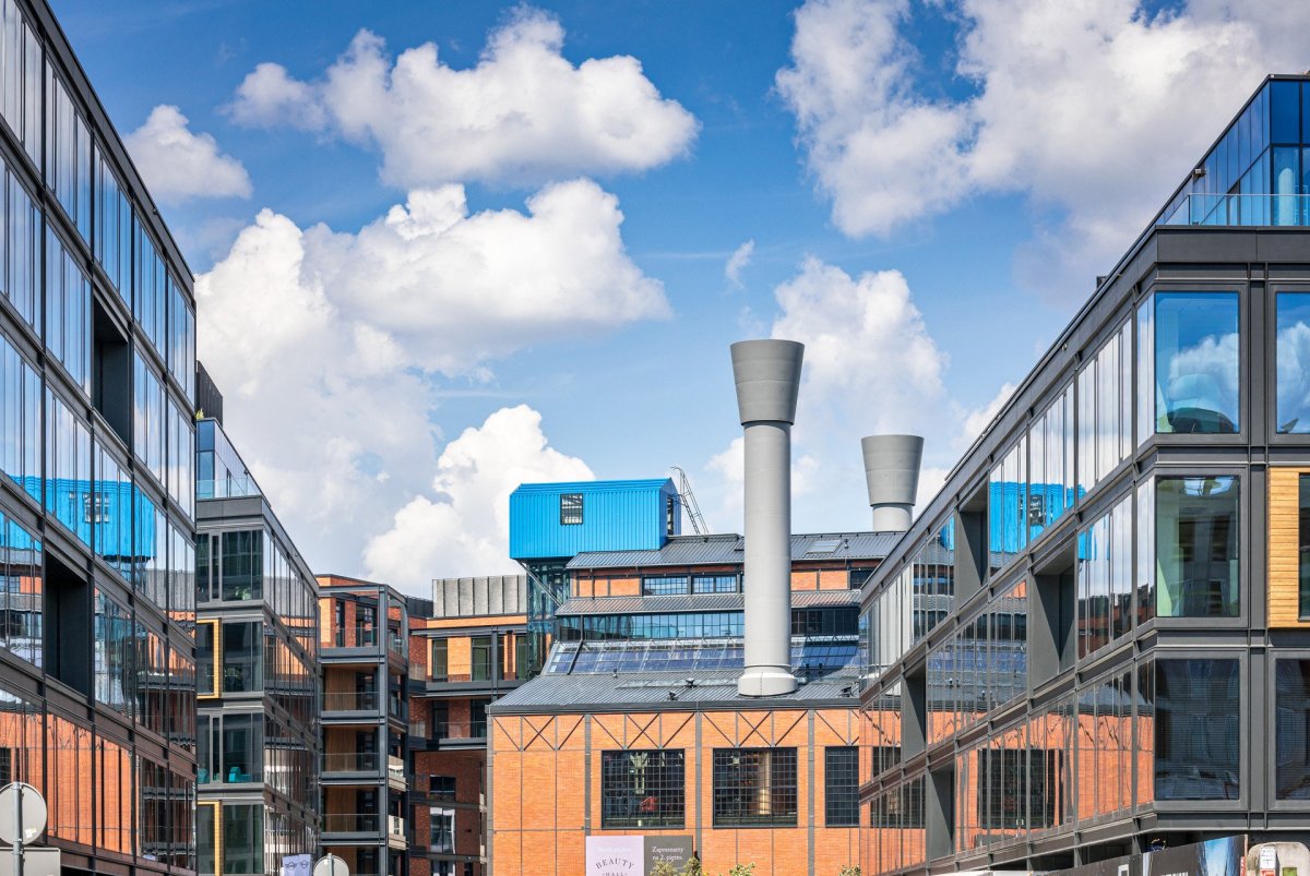 Revitalizace areálu varšavské elektrárny Powiśle architektonickým ateliérem APA Wojciechowski Architekci na živoucí městskou čtvrť