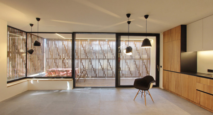 Chata PS ve slovenské obci Plavecký Štvrtok, Hantabal architekti