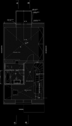 Rekonstrukce rodinného domu, nákresy