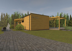 ARCHCON atelier - Hotelové apartmány podle Feng-shui - vizualizace