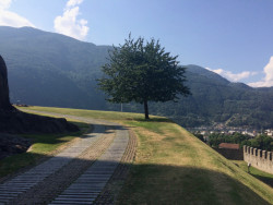 Hrad Castelgrande, Aurelio Galfetti, Švýcarsko, 1981-2000