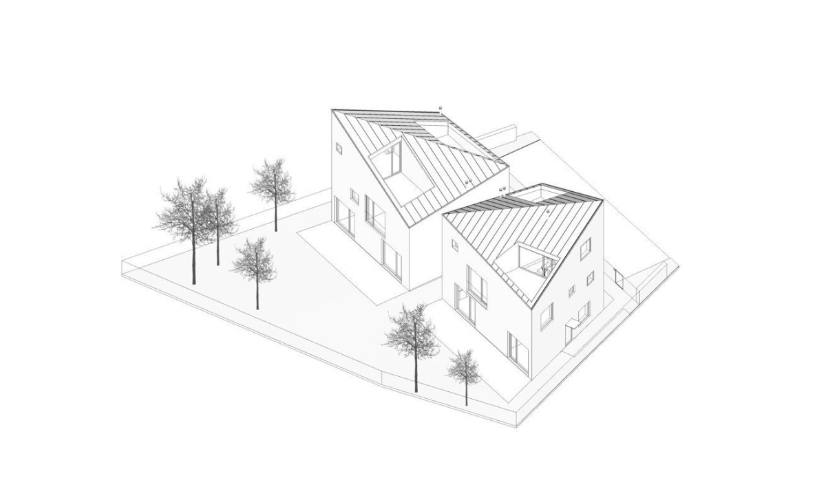 Rezidence Priekopnícka, perspektiva, MV Architekti
