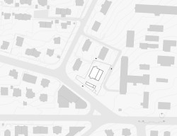 Situace (Rekonstrukce a přístavba k vile v Praze-Vinohradech, PAPUNDEKL ARCHITEKTI)