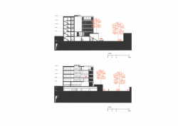 Patrik Kovaľ, Štátna vedecká knižnica v Prešove, řez příčný – foto