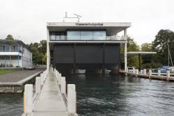 Vodní policejní stanice v Curychu od švýcarského ateliéru E2A