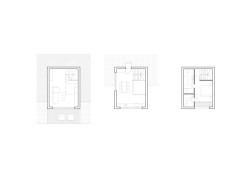 Půdorysy (Chata JARO u Prahy, edit! architects)