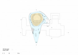 Koncertní síň v Ostravě od studií Steven Holl Architects + Architecture Acts, výkresy.