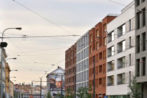 D3A architekti navrhli bytový dům v novém komplexu Smíchov City.