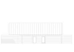 Víkendový dům v Německu, Sigurd Larsen: Východní pohled