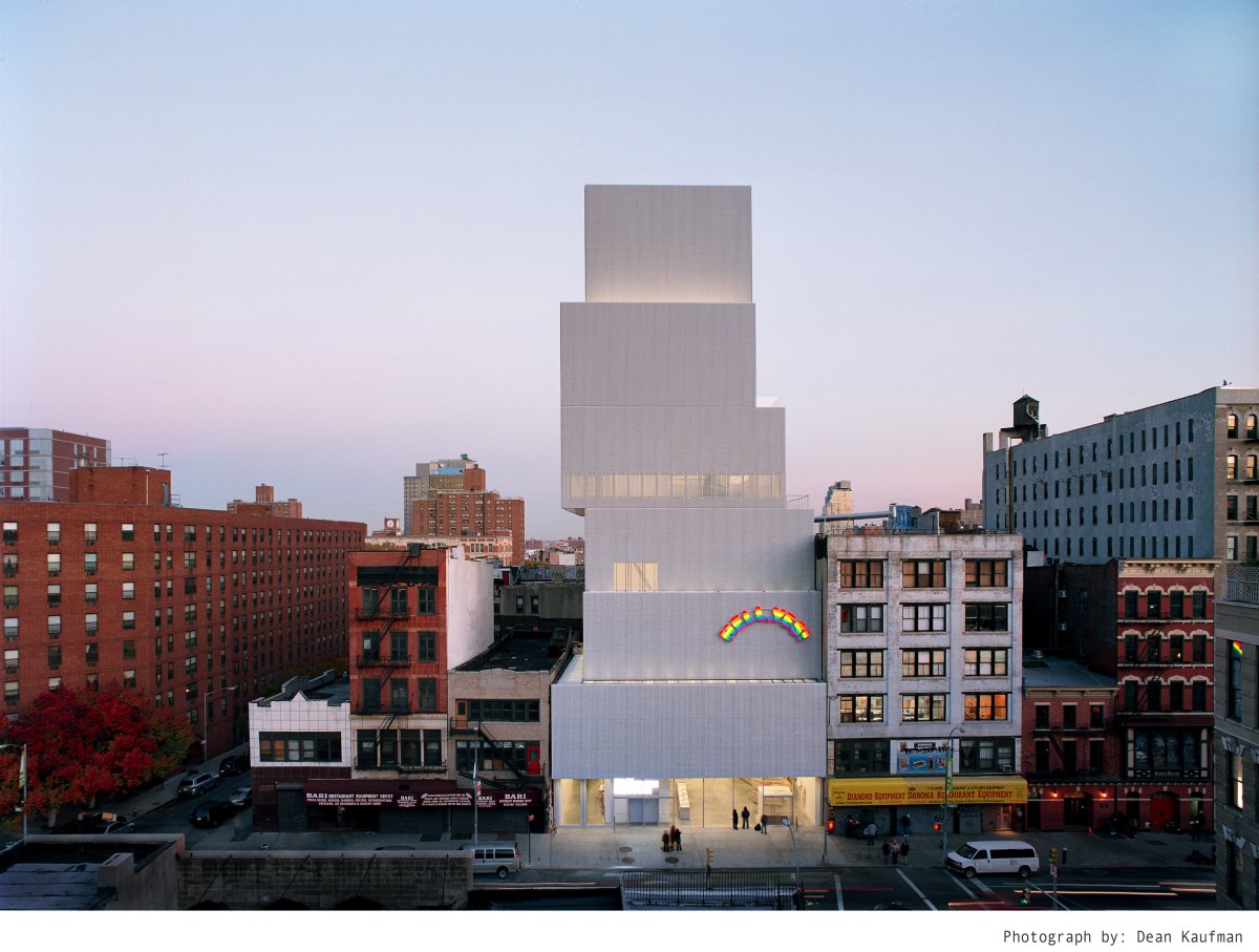 New Museum v New Yorku od ateléru SANAA