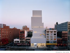 New Museum v New Yorku od ateléru SANAA