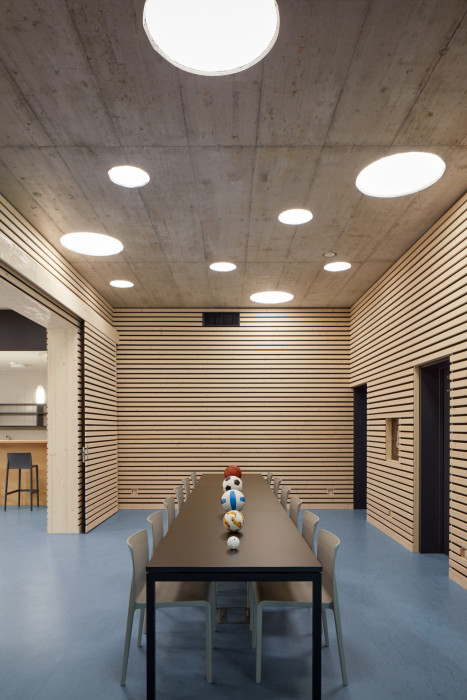 Tréninková sportovní hala v Borkách, ov-a