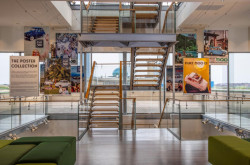 Pohled do interiéru Pinakotéky Agnelli