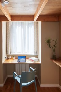Architekti Zachar: Architekti Zachar: Parapet slouží zároveň jako pracovní stůl