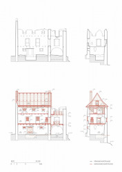 Hospodářská budova na hradě Uhrovec, Atelier ô / Martin Varga, Martin Kvitkovský, Pavol Pauliny, pohled