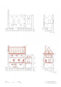 Hospodářská budova na hradě Uhrovec, Atelier ô / Martin Varga, Martin Kvitkovský, Pavol Pauliny, pohled