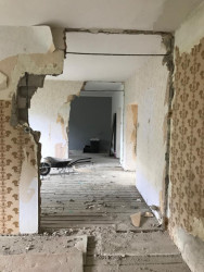 Byt P v průběhu rekonstrukce, TOITO architekti.