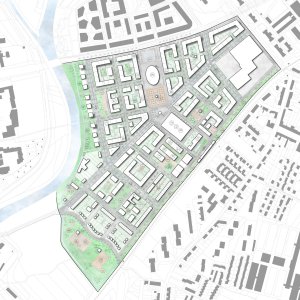 2. - 3. místo - Hrabánek,  Mezinárodní studentská soutěž URBAN DESIGN AWARD za rok 2018/2019.
