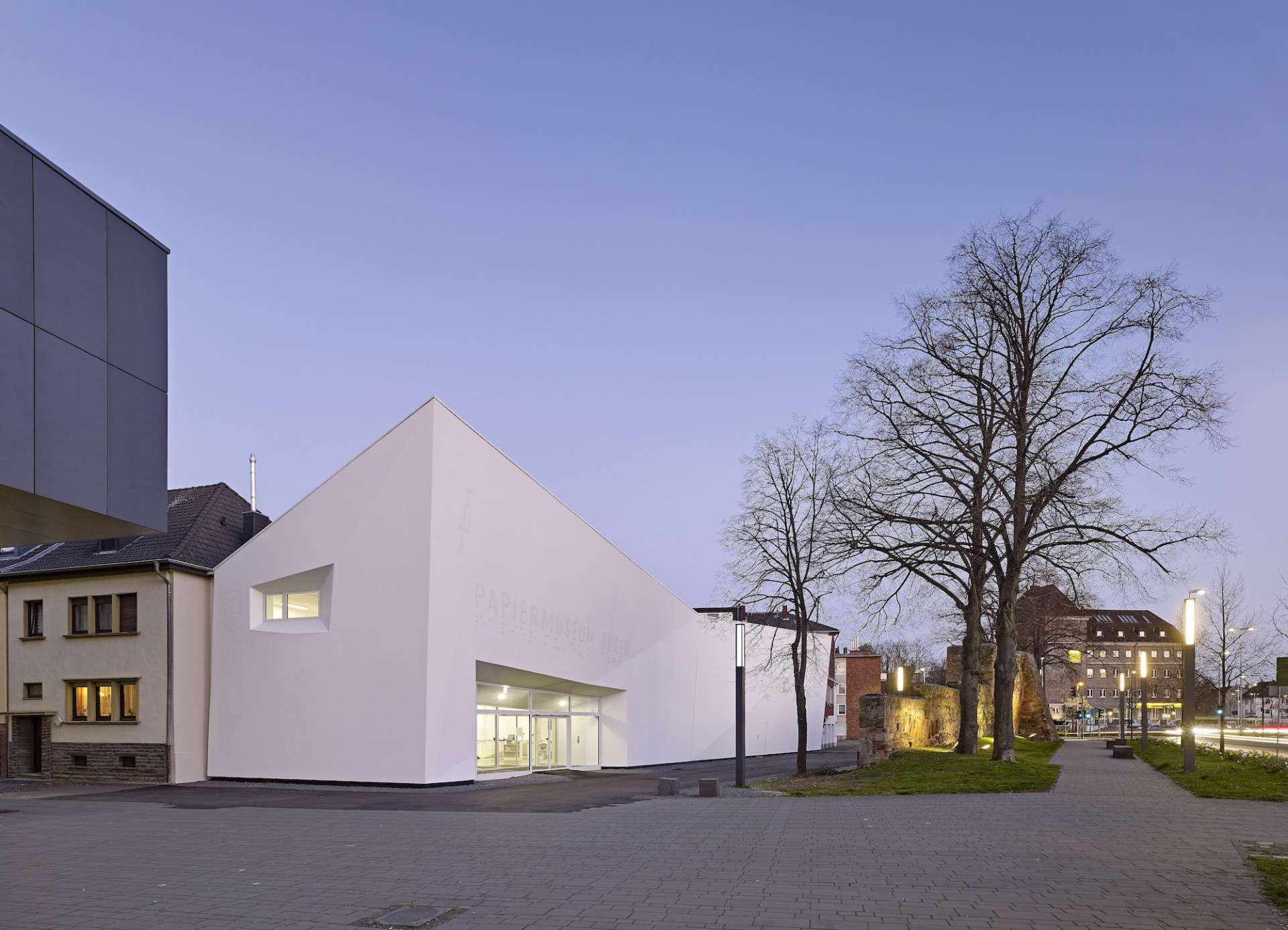 Rekonstrukce Muzea papíru v německém Dürenu