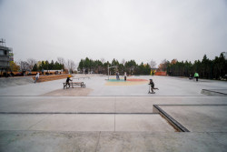 Zrenovované hřiště v Bratislavě od U/U Studia