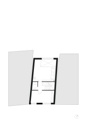 Půdorys (Rodinný dům v Senici na Hané, TŘI.ČTRNÁCT architekti)