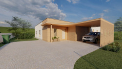 Vizualizace - rodinný dům v Opavě