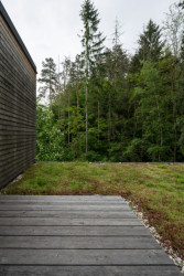 Moderní dřevostavba na Zbraslavi od Lukáše Pejsara