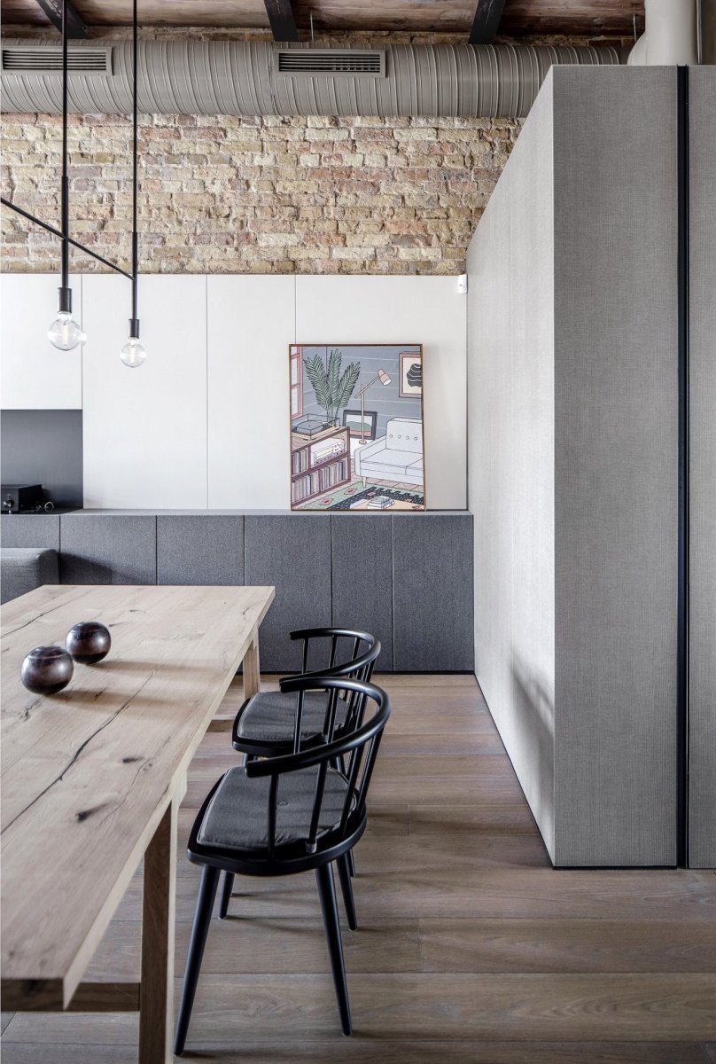 Interiér bytu v Kyjevě od architektonického studia balbek bureau
