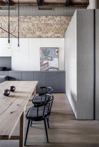 Interiér bytu v Kyjevě od architektonického studia balbek bureau