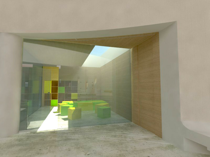 Kostel bl. Restituty Brno - Lesná, místnost pro matky s dětmi